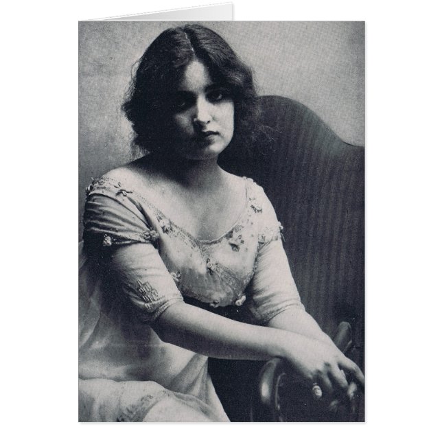Cartão Alice Joyce 1913 (Frente)