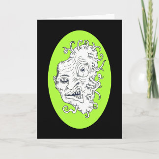 Cartão Alienígena Mutant Virus Obtenha Bem Card