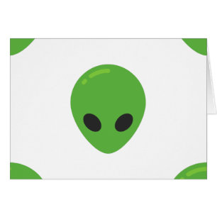 Cartão aliens emoji