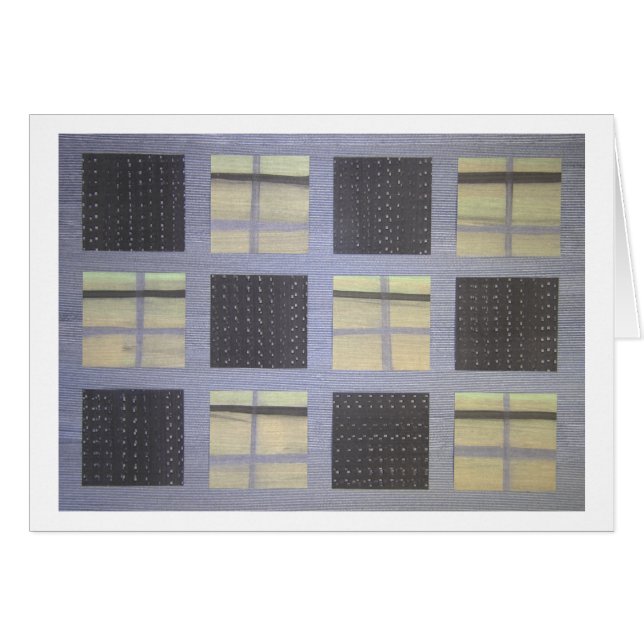 Cartão Alinhamento das estrelas (Frente Horizontal)