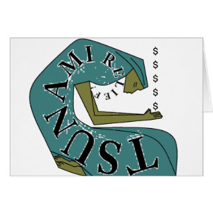 Cartão Alivio TSUNAMI! $