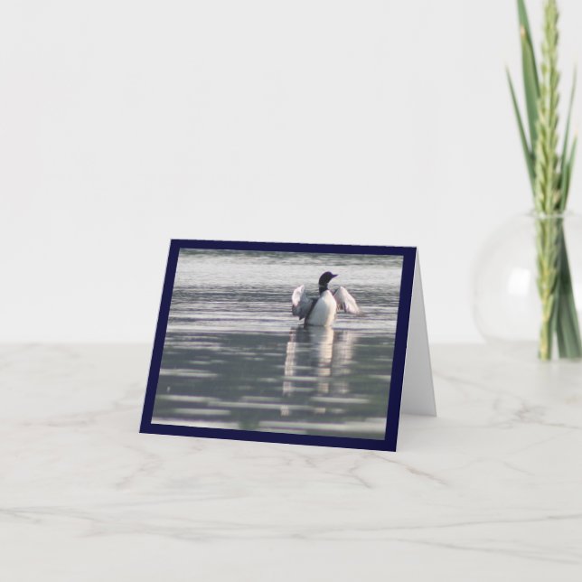 Cartão all a loon (Frente)