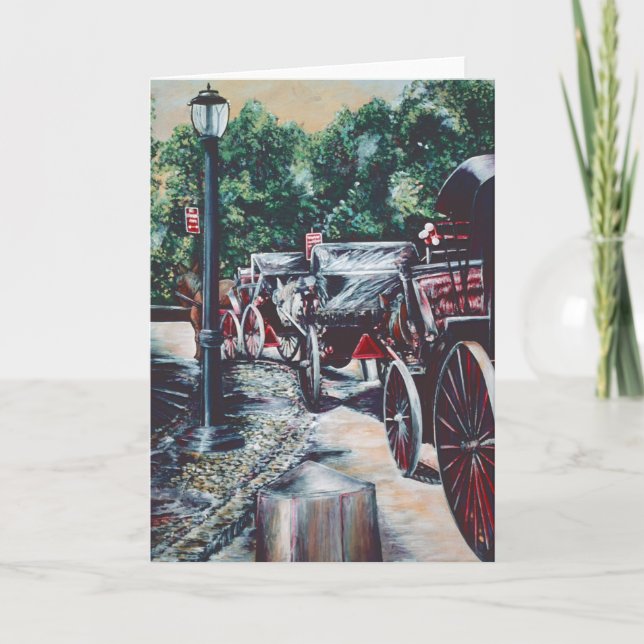 Cartão All Great Storms Announce themselves with a breeze (Frente)