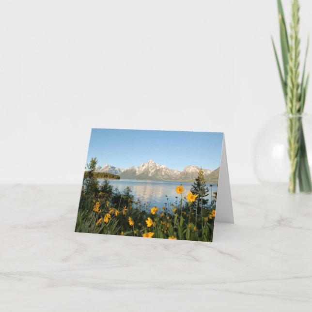 Cartão All Occasion Mountain Landscape Card (Frente)