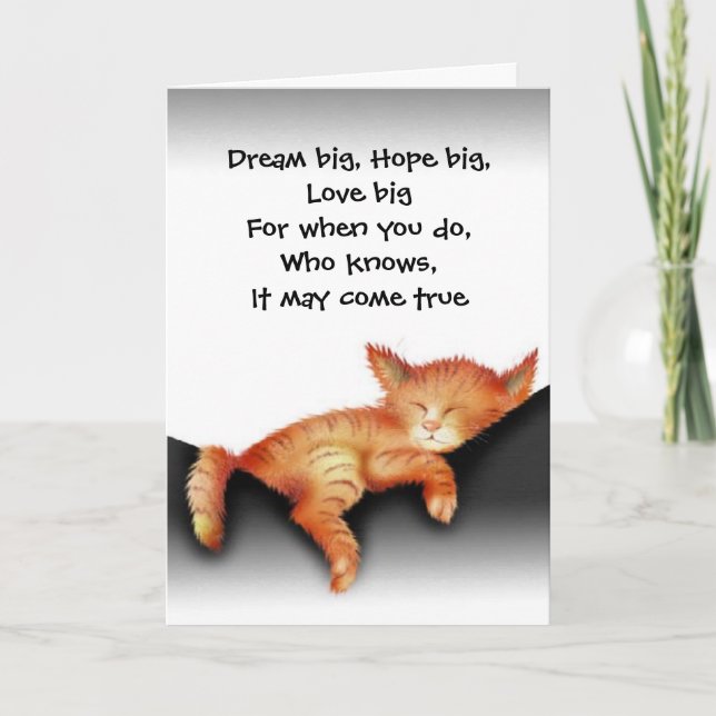 Cartão All Occasions Motivational Greeting Card (Frente)
