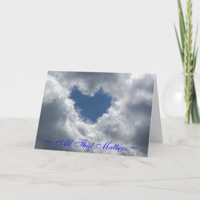 Cartão ~ All That Matters ~ (Frente)