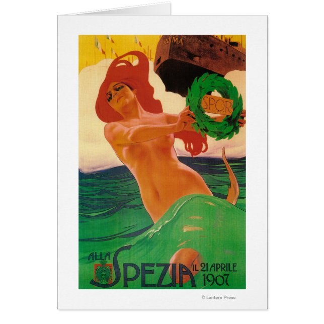 Cartão Alla Spezia Promocional (Frente)