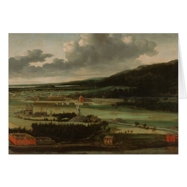 Cartão Allaert van Everdingen - Fundação de Arma de Hendr (Frente Horizontal)