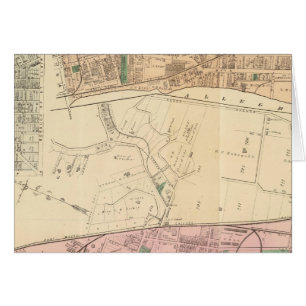 Cartão Allegheny ward 9 Sharpsburg