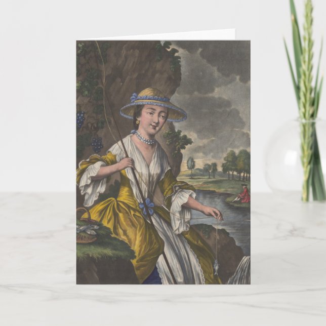 Cartão Allegory of August  - Greeting Card (Frente)