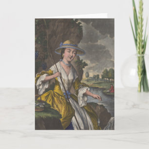 Cartão Allegory of August - Greeting Card