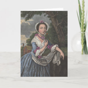 Cartão Allegory of June - Greeting Card