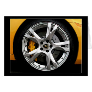 Cartão Alloy Wheel