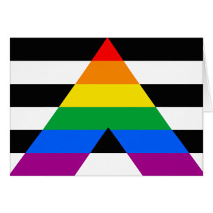 Cartão Ally Pride Flag