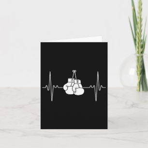 Cartão Almoço da Linha de Pulsação de Boxbeat Design 1