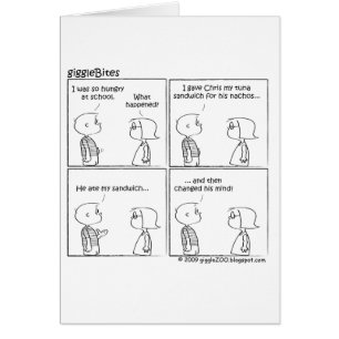 Cartão Almoço de comércio