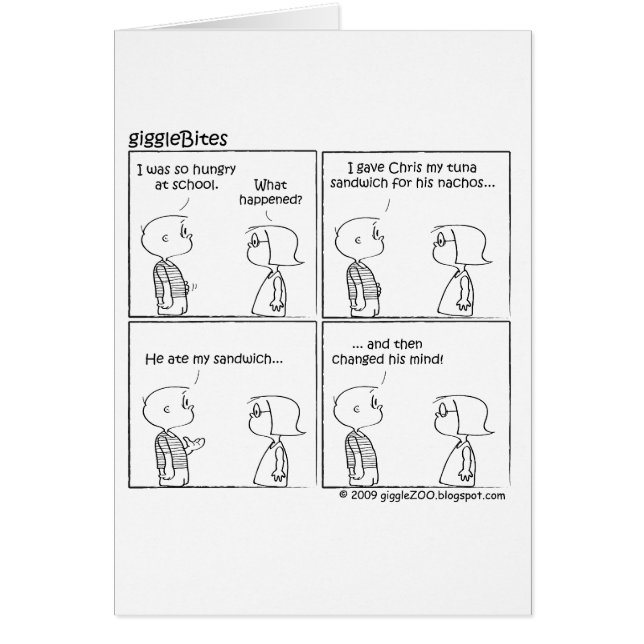 Cartão Almoço de comércio (Frente)