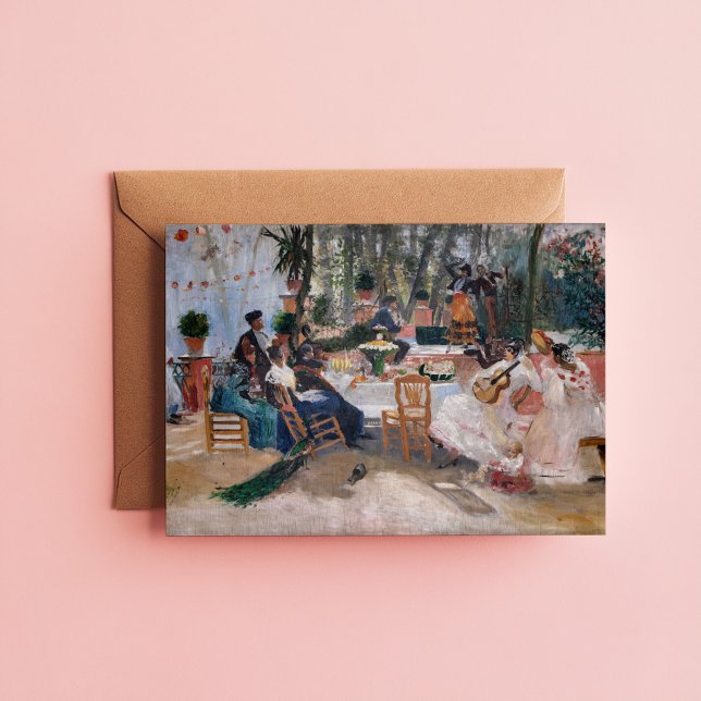 Cartão Almoço em La Feria em Granada | Hugo Birger (Criador carregado)