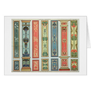 Cartão Almofade o design, placa XII "do plutônio do