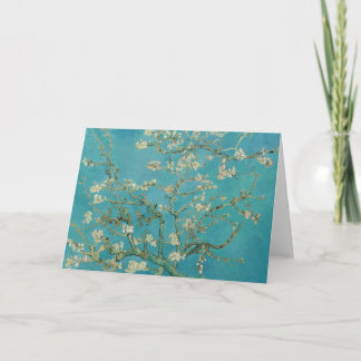 Cartão Almond Blossom, Oil Painting, Vincent Van Gogh