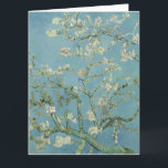 Cartão Almond Blossom: Vincent Van Gogh<br><div class="desc">Almond Blossom. Pintado por Vincent Van Gogh em 1890. Esta imagem está no dominio público.</div>