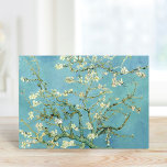 Cartão Almond Blossoms | Vincent Van Gogh<br><div class="desc">Almond Blossoms (1890) do artista holandês Vincent Van Gogh. Arte original é um óleo na canvas de um grupo de pinturas feitas por Van Gogh no sul da França de amêndoas floridas. As pinturas foram influenciadas pelo impressionismo, pelo divisionismo e pelos cortes de madeira japoneses. Use as ferramentas de design...</div>