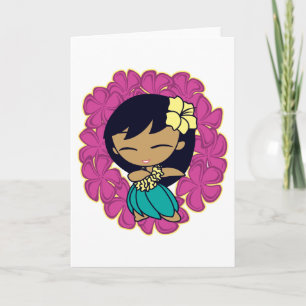 Cartão "Aloha Honeys" Greeting Cards in Fuchsia