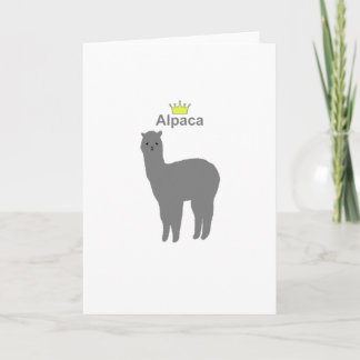 Cartão Alpaca 5