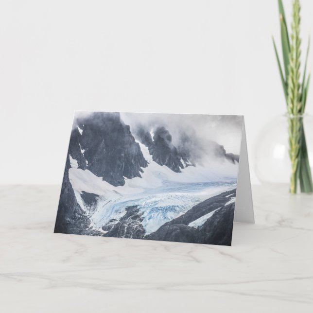 Cartão Alpes de Lyngen Norte-Noruega (Frente)