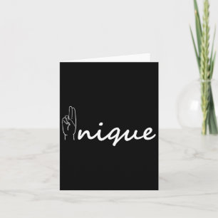 Cartão Alphabet American Sing Language Asl Tea