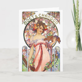 Cartão Alphonse Mucha