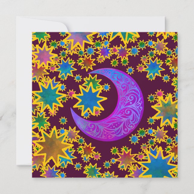 Cartão Alquimia da Lua Mística (Frente)