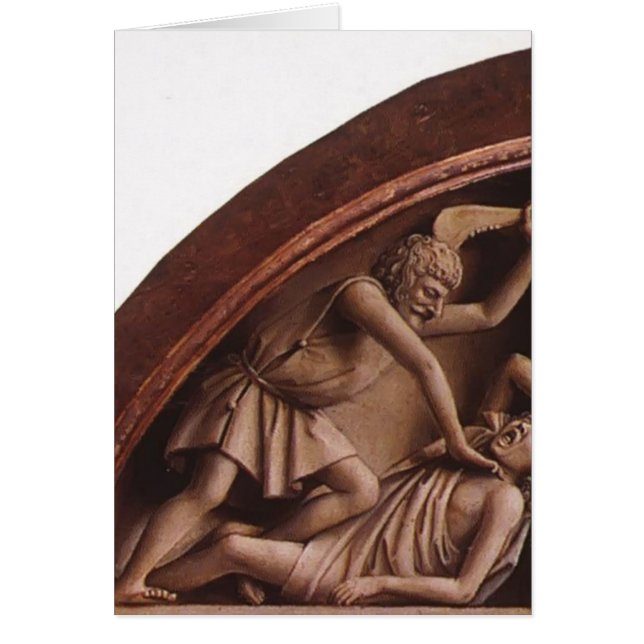 Cartão Altar de janeiro camionete Eyck- Ghent (detalhe) (Frente)