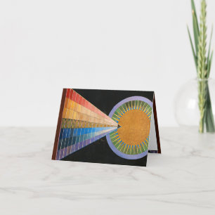 Cartão Altarpart, Grupo X, nº 1, por Hilma af Klint