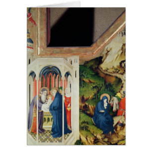 Cartão Altarpiece do Chartreuse de Champmol