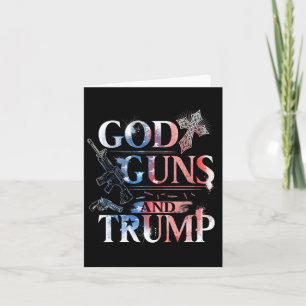 Cartão Alteração T Shirt Trump 45 Deus Armas E Shir Trump