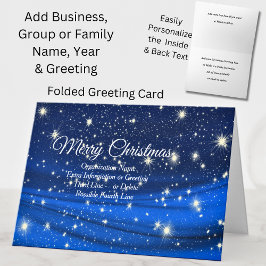 Cartão Alterar TODO Texto, Saudação de Natal da Organizaç