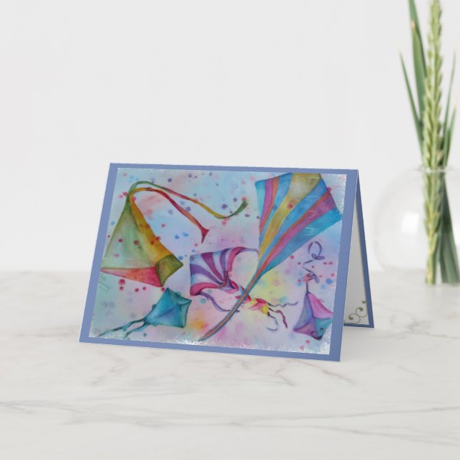 CARTÃO ALTO COMO UMA KITE! (Frente)