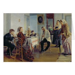 Cartão Aluguer de uma empregada doméstica, 1891-92