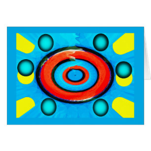 Cartão Alvo atômico