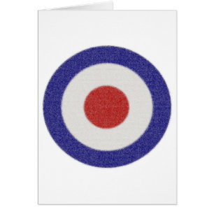 Cartão Alvo da modificação afligido