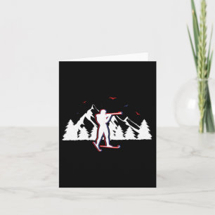 Cartão Alvo de Esporte de Tiro de Biatlo Competição de Es