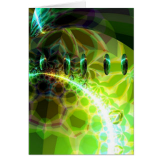 Cartão Alvorecer do tempo - o limão & o ouro emergem