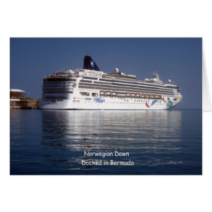 Cartão Alvorecer norueguês em Bermuda