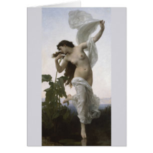 Cartão Alvorecer William-Adolphe Bouguereau de L'Aurore