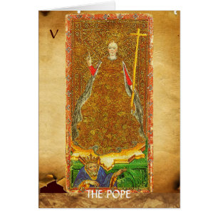 CARTÃO ALVOS DE RENASCIMENTO ANTIQUÍMICOS 5/POPE