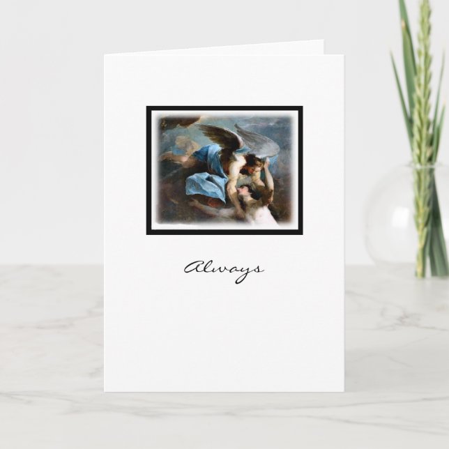 Cartão Always - Guardian Angel - Greeting Card (Frente)