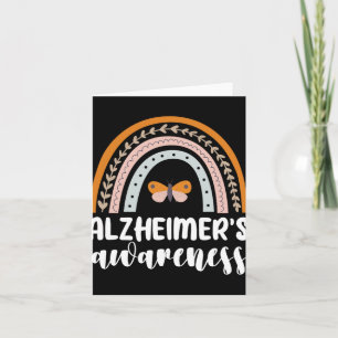 Cartão Alzheimer's Sensibilidade Demência Arco-Íris B