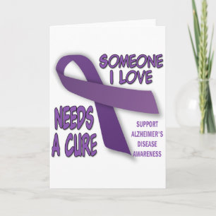 Cartão Alzheimer's Support