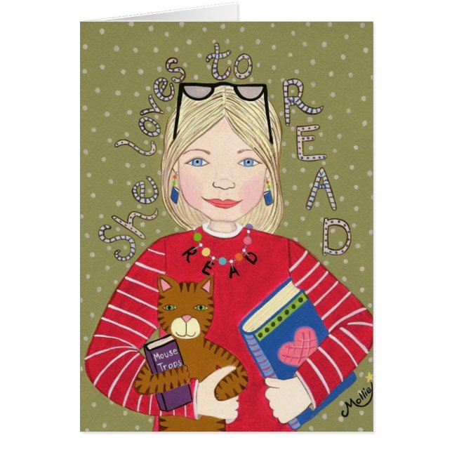 Cartão Ama ler (Frente)